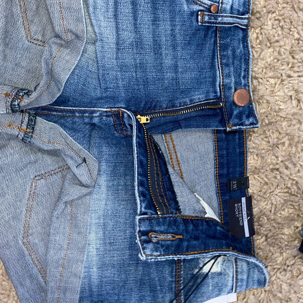 Nordstrom(seethrusoul) jean shorts